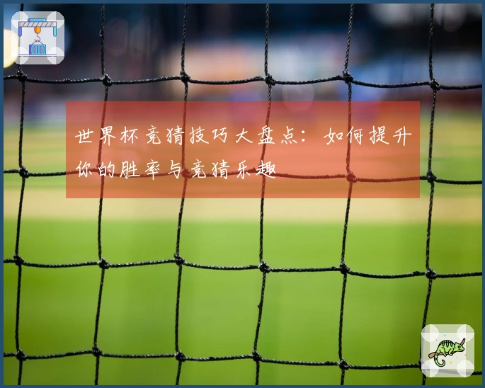 世界杯竞猜技巧大盘点：如何提升你的胜率与竞猜乐趣